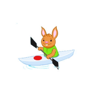 Japanese Kayak Bunny